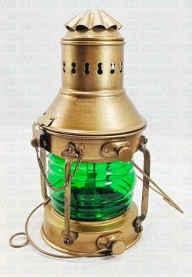 Nautical Ship Antique Finish Mini Oil Lamp Boat Light Miner Lantern Home Décor - Image 1 of 4