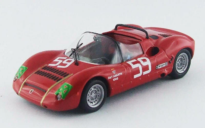Abarth Sp 1000 #59 15th 1000 Km Monza 1968 Pasotti / Grano 1:43 Model - Immagine 1 di 1