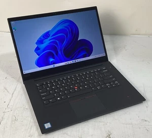 2018 Lenovo ThinkPad X1 Extreme 15" i7-8850H 32GB RAM 1TB SSD W11 - Picture 1 of 9