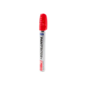 Markal PRO LINE Marker Paint Pen - Writes On All Surfaces - Red - 1 Each - Picture 1 of 5