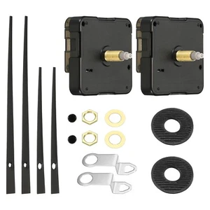 Uhrwerk Ersatz 2Stk Quartz Uhrwerk Batterie Betrieben Basteln Wand Uhr Aluminium - Bild 1 von 7
