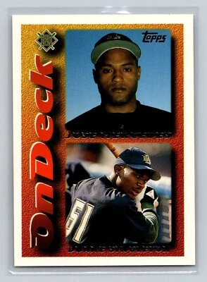 1995 Topps Baseball #638 Jose Mercedes / Duane Singleton OD  Brewers - Image 1 of 2