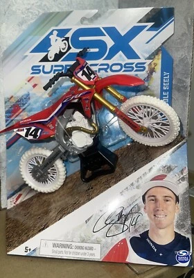 SX Supercross - Cole Seely - **CHASE** - 1:10 Scale Red Honda 450R - 1st Edition - Image 1 of 3