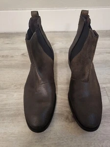 John Varvatos, Men's boots, Distressed Brown, slip on, Size 11 - Picture 1 of 7