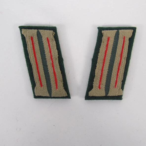 Replica German Army M36 Tunic Artiller Collar Tabs Bevo TG1528 - Image 1 of 1