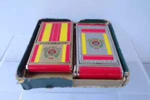 The Suffolk Regiment Badge Enamelled Cigarette Music Box Compacts Military - Foto 1 di 13