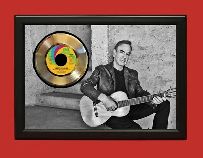 Neil Diamond 4 Poster Art Wood Framed 45 Gold Record Display C3 - Image 1 of 3