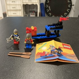 1990 Vintage Lego Castle 6018 Battle Dragon 100% Complete w/ Manual No Box