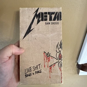 Metallica Live Shit: Binge And Purge VHS San Diego Tape 01 - Bild 1 von 3