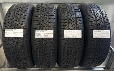 4 PNEUMATICI USATI PIRELLI SCORPION WINTER INVERNALI  215 65 R17  103 H DOT 2022 - Immagine 1 di 4