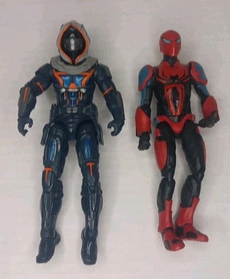 Lot Of 2 6 In. Marvel Legends Figures Task Master And Spiderman - Image 1 of 2