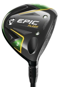 Left Handed Callaway Golf Club Epic Flash 15* 3 Wood Regular Graphite Value - Picture 1 of 3