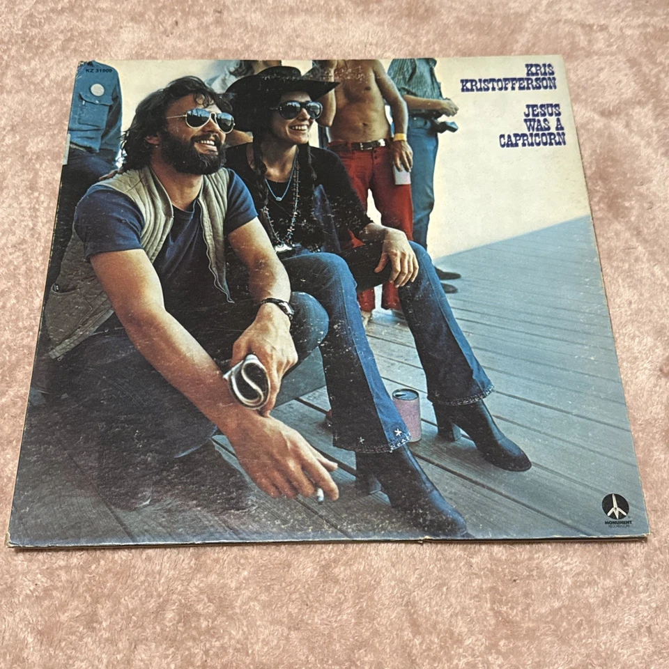 Kris Kristofferson – Jesus Was a Capricorn – Monument KZ 31909 – LP Foto 1 de 4