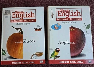 Italian- English  - Visual   Illustrated Dictionary  2 volumes - Picture 1 of 12