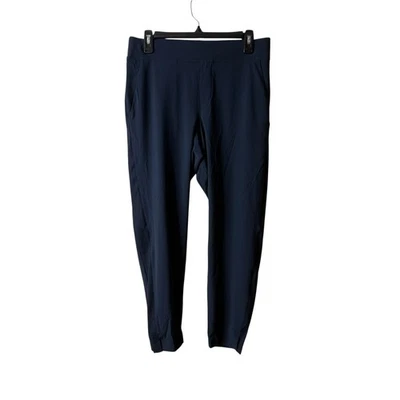 Pantalones al Tobillo Athleta Azul Marino Brooklyn Pull On Activo Atlético Talla 6 Petite Foto 1 de 4