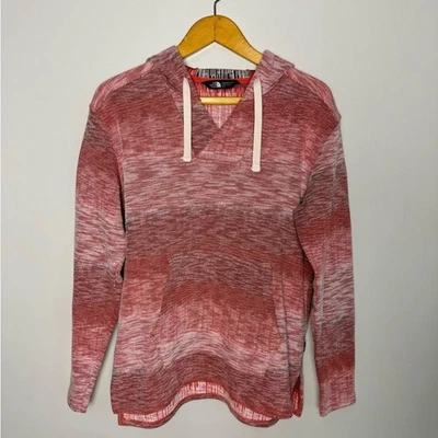 Sudadera con capucha para mujer The North Face Wells Cove roja blanca tejida cuello en V | M Foto 1 de 4