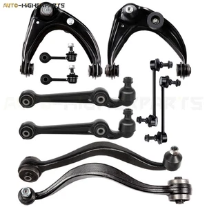 For 2010-2012 Ford Fusion FWD 10 Pcs Front Upper & Lower Control Arm Sway Bar - Picture 1 of 11