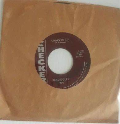 BO DIDDLEY: CRACKIN' UP / THE GREAT GRANDFATHER  CHECKER 7" Single 45 RPM - Image 1 of 4