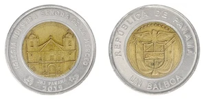 Panama 1 Balboa, 2019, KM #164, XF-Extremely Fine Commemorative - Picture 1 of 3