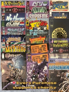 Modern Image Comics Lot (24 Bücher) Wetworks letzte Ausgabe, G.I. Joe, Gen 13, 1963 - Bild 1 von 24