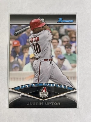 2011 Bowman - Finest Futures Джастин Аптон #FF19 - Изображение 1 из 2