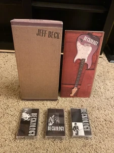 Jeff Beck ~ Beckology ~ EPIC 48661  3 Cassette Tape Box Set w/ Book ~ Unplayed - Picture 1 of 17