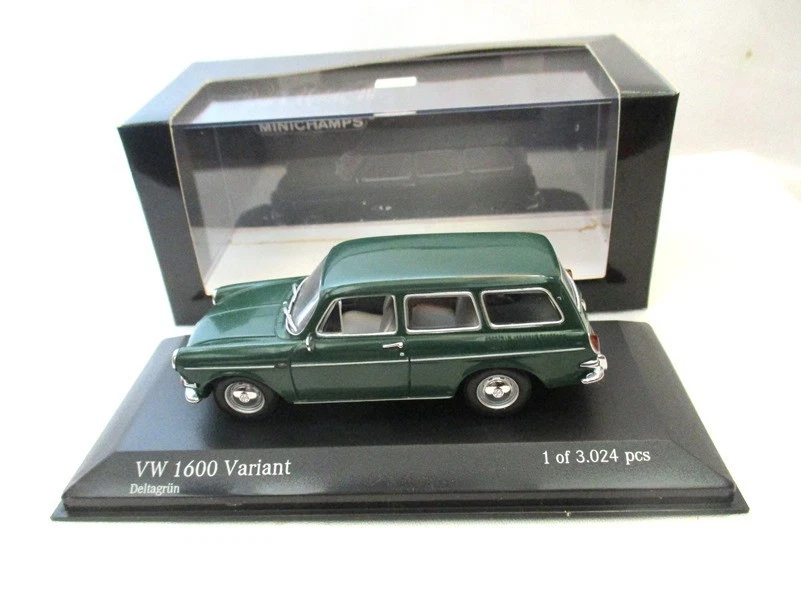 VW 1600 Variant   1966 Delta Green    Minichamps  430 055311  RARE - Image 1 of 1
