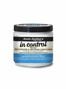 Aunt Jackie's in Control 9oz - Anti-Poof feuchtigkeitsspendende & weichmachende Spülung - Bild 1 von 3