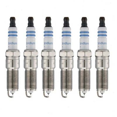 6 pc Bosch Double Iridium Spark Plugs for 2017 GMC Acadia Limited 3.6L V6 sp - Image 1 of 4
