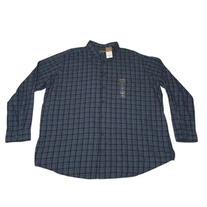 Camisa The Foundry Hombre 3XLT NUEVA CON ETIQUETAS Abotonada Manga Larga Azul - Imagen 1 de 7
