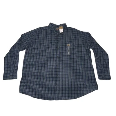 The Foundry Men's 3XLT Shirt NEW WITH TAGS Button Up Long Sleeve Blue - Image 1 of 4