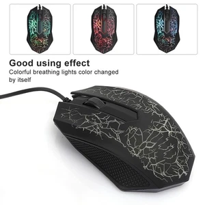 Optical Mouse Wired Professional Gaming For LOL Colorful Backlight Computer M PS - Picture 1 of 12