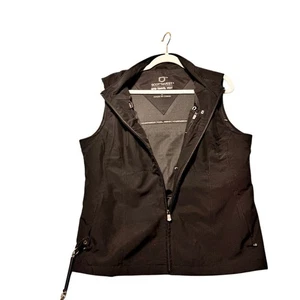 Scottevest Womens rfid travel vest large black utility work  - Picture 1 of 12