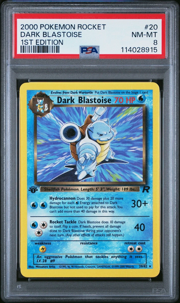 Pokémon TCG Team Rocket Rare Collectible Individual Card Games in