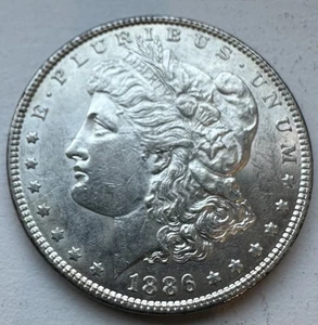 1886-P Morgan Silver Dollar - INV#7823 - Picture 1 of 2