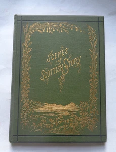 SCENES OF SCOTTISH STORY by William Ballingall   Fingal Cave / Loch Katrine 1874 - Picture 1 of 18