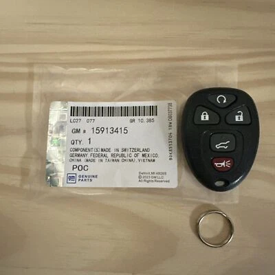 NEW GM CHEVROLET GMC SATURN BUICK keyless entry remote fob transmitter OEM - Image 1 of 4