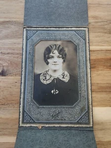 Original Vintage Photograph Young Woman Early 1900s? 4.5" X 3" Uniontown PA - Picture 1 of 6