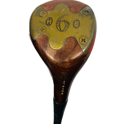 Power Bilt 6 Wood Driver Super Action Righty 42.5 Inches Total Vintage - Image 1 of 4