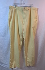 Polo Ralph Lauren Yellow Dress/Casual Pants Men's Long Classic Fit 44L/36 - Picture 1 of 13