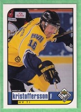 1998-99 Upper Deck UD Choice Swedish #111 Marcus Kristoffersson HV 71 Blue Bulls