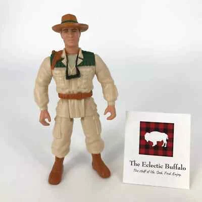 Boneco de ação EDDIE CARR Jurassic Park Lost World 4,5" Hasbro 1997 - Imagem 1 de 4