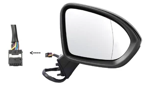 fur OPEL ASTRA K 2015- Spiegel Außenspiegel elektrisch Lane Assist Rechts - Bild 1 von 3