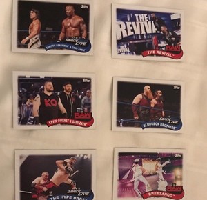 2018 Topps WWE Heritage Tag Team & Stables Pick from Set list Buy 2 Get 3 Free