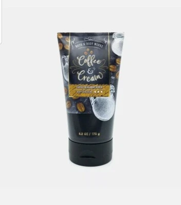 Bath & Body Works COFFEE & CREAM Coffee Bean Body Scrub 6.2oz NEW - Image 1 of 2