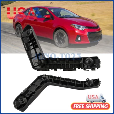 Juego de 2 piezas de soporte de parachoques delantero para Toyota Corolla 2014-2016 par Foto 1 de 4
