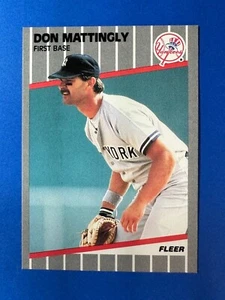 1989 Fleer #258 DON MATTINGLY * NM-MT or BETTER D4025330 - Picture 1 of 13