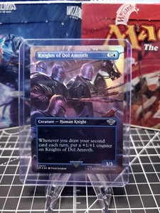 MTG - Knights of Dol Amroth | FOIL Borderless | LTR: Tales of Middle-Earth | NM - Picture 1 of 2
