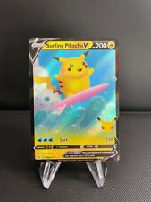 Pokemon TCG Celebrations Surfing Pikachu V Holo Ultra Rare 008/0025 - Mint