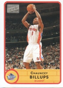 2003-04 Topps Bazooka Basketball Mini #9 Chauncey Billups